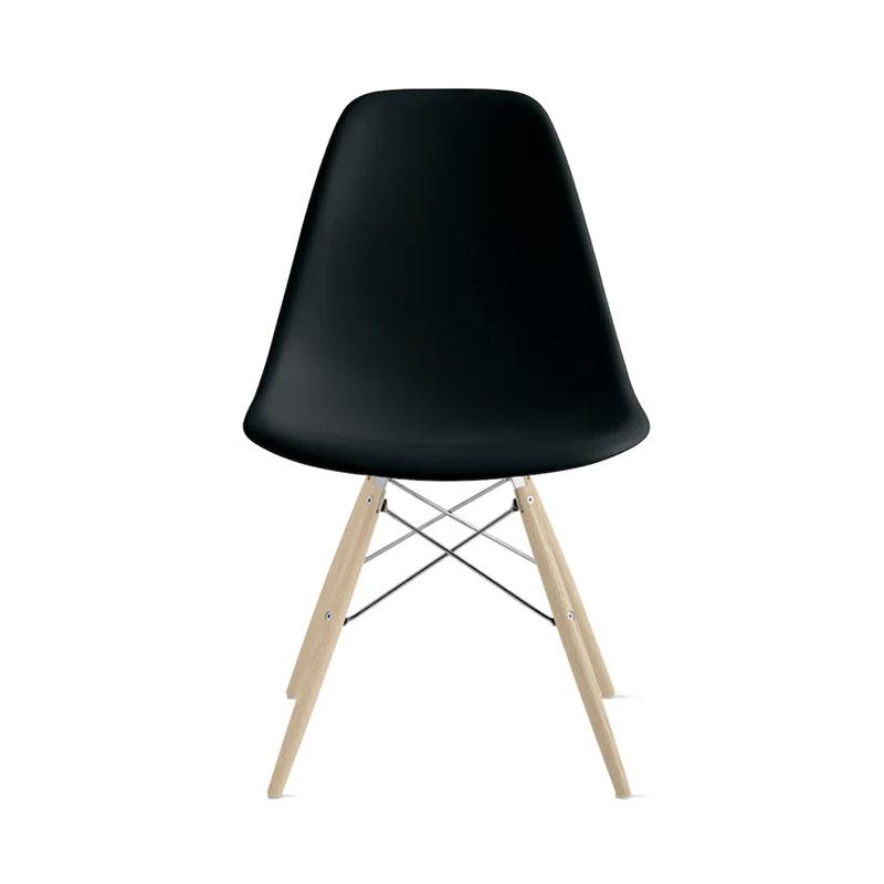 正規品 イームズ シェルサイドチェア DSW ブラック クローム×メープル ダヴェルベース 47ULZAE8 ハーマンミラー Herman Miller Eames_1