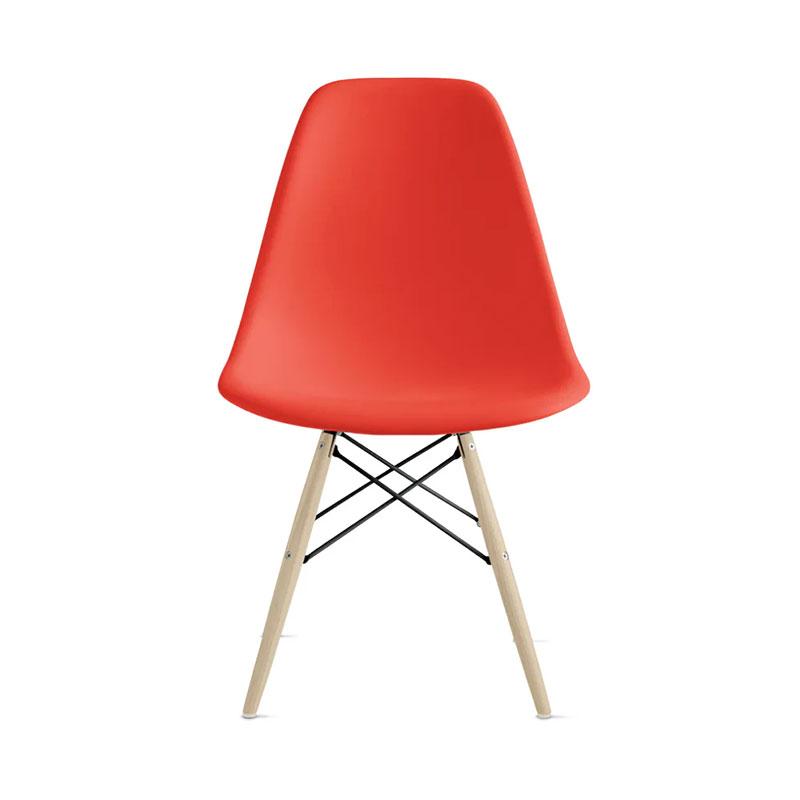 美品 正規品 ハーマンミラー イームズ シェル サイド チェア DSW レッド Herman Miller（ハーマンミラー） 正規品 イームズ シェルサイドチェア