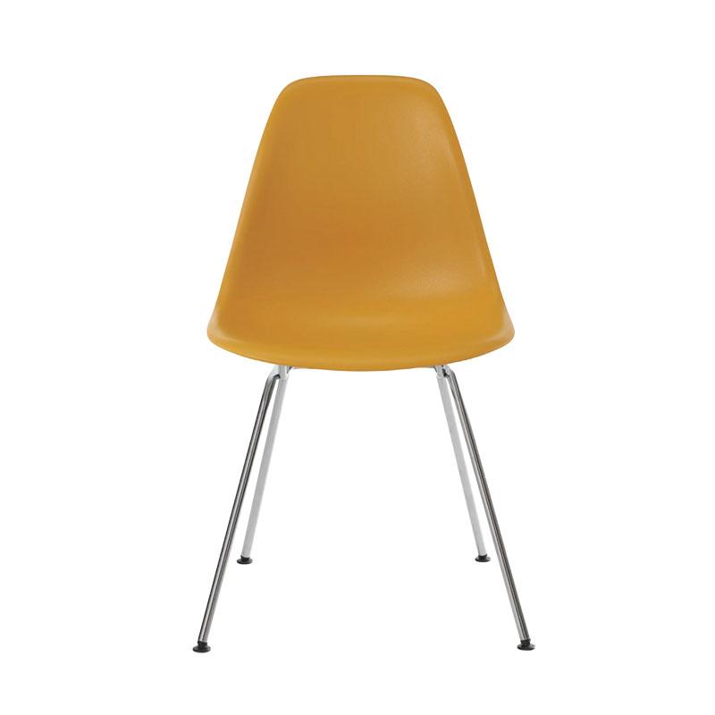 ハーマンミラー シェルチェア イームズ ミッドセンチュリー イエロー ① ハーマンミラー社製イームズ サイドシェルチェア(イエローFRP