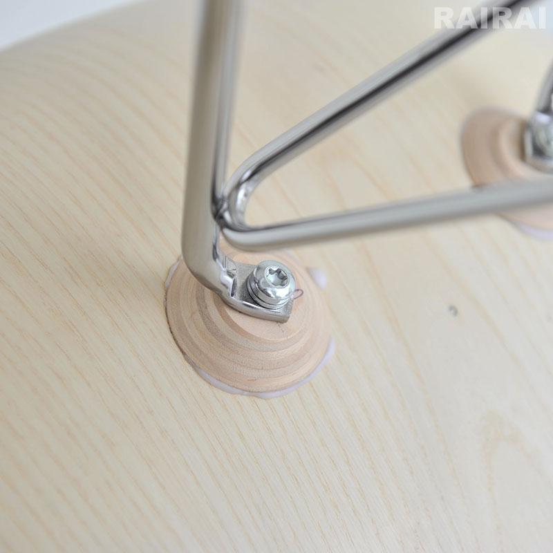 正規品 イームズ ウッドシェルチェア DWSR ホワイトアッシュ×クローム ワイヤーベース 47A2E8 ハーマンミラー Herman Miller Eamesの画像