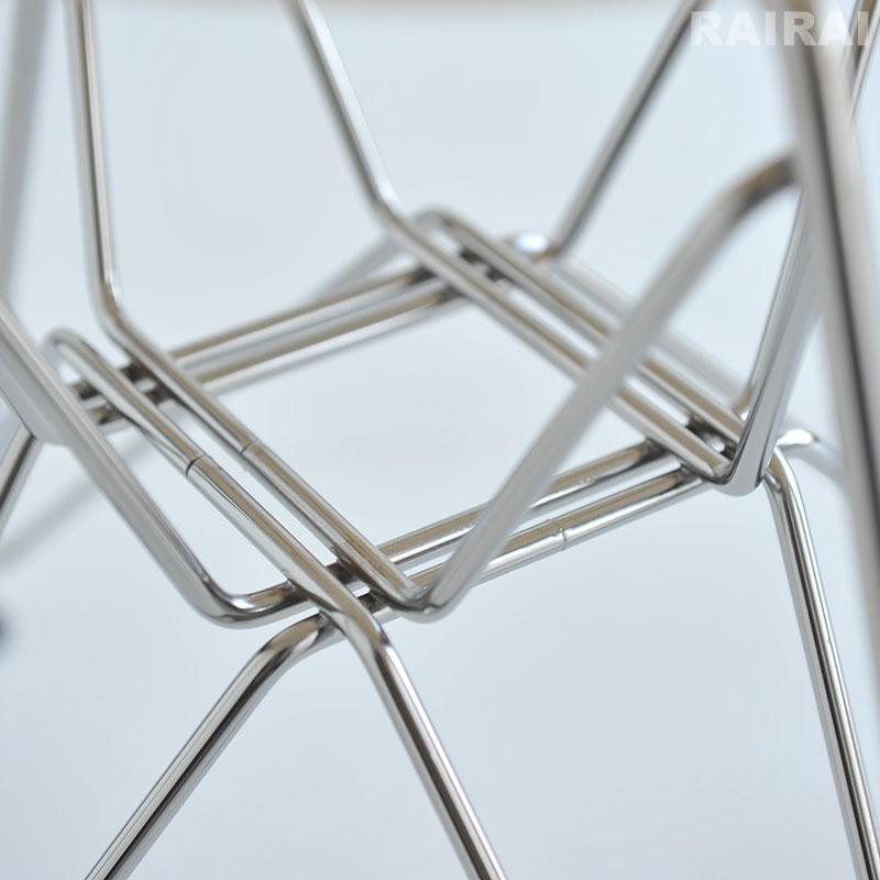 正規品 イームズ ウッドシェルチェア DWSR ホワイトアッシュ×クローム ワイヤーベース 47A2E8 ハーマンミラー Herman Miller Eamesの画像