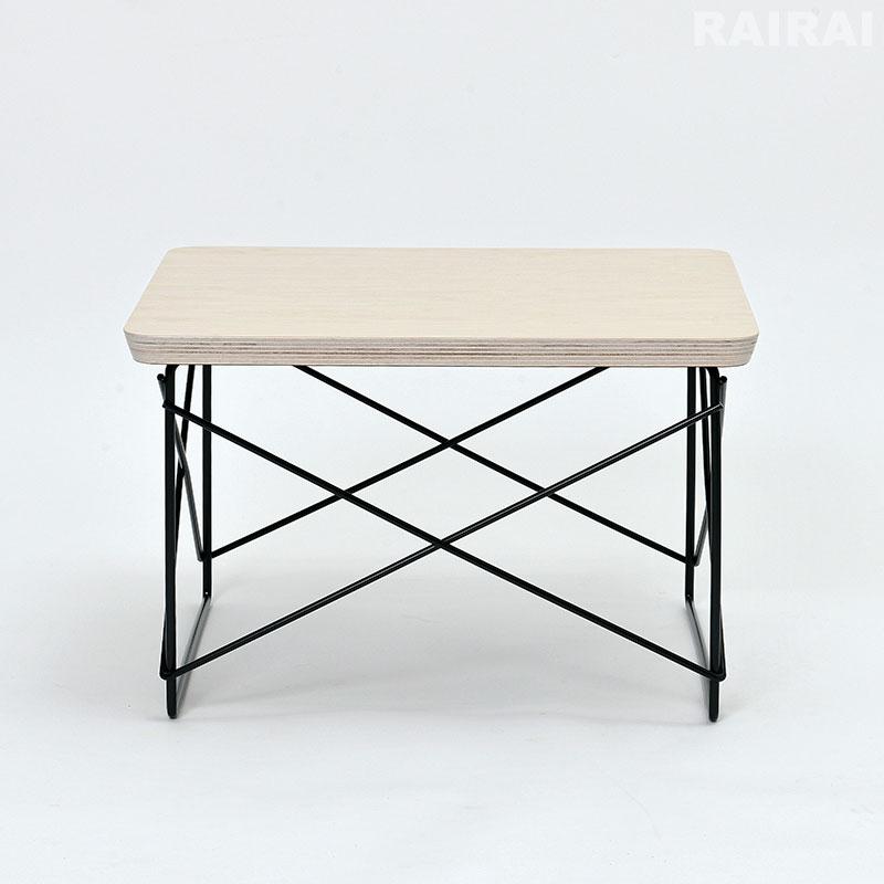 正規品 イームズ　ワイヤーべースローテーブル　ホワイト＆ブラック 証明書付き Herman Miller 【正規品/送料無料】 ハーマンミラー イームズ