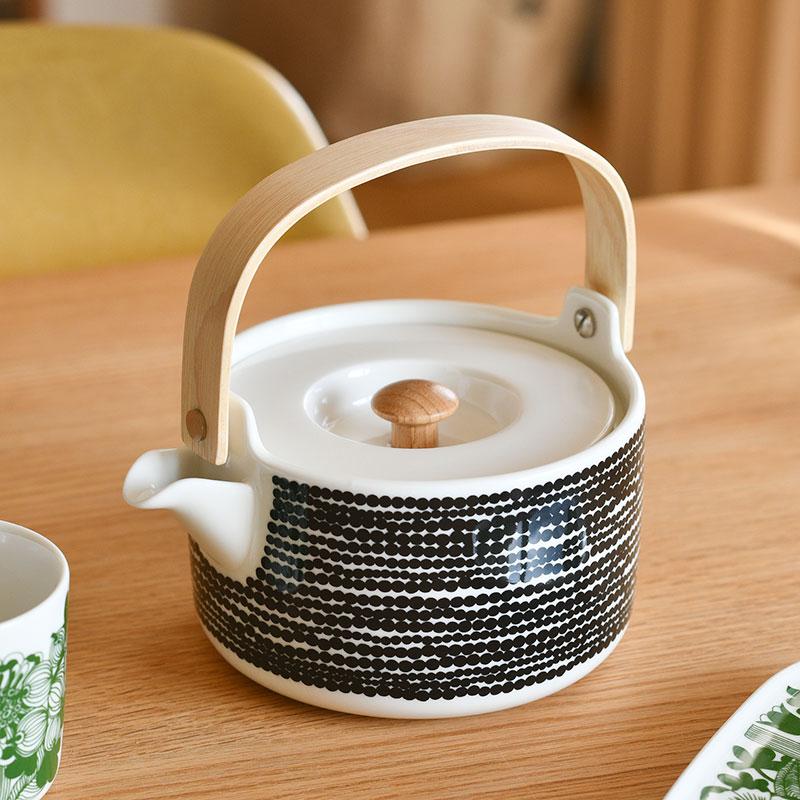 marimekko マリメッコ ティーポット ドット柄 シイルトラプータルハ 