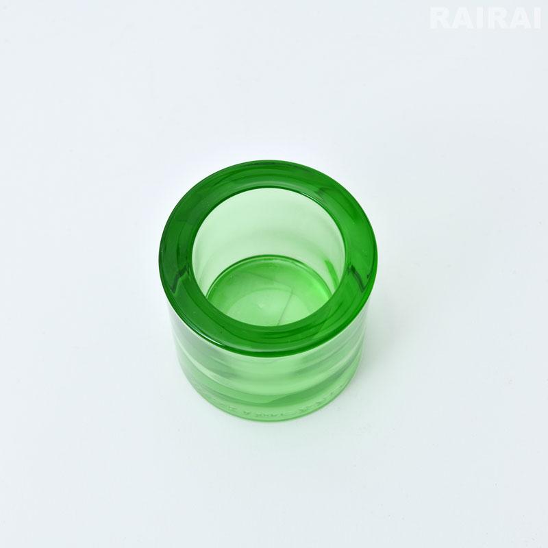  Kiviイッタラ　キャンドルホルダーアップルグリーングリーン2個 キビ／Kivi キャンドルホルダー（イッタラ／iittala） フリー