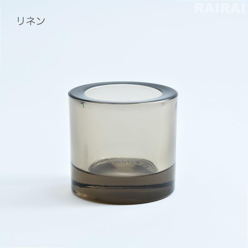 iittala イッタラ キャンドルホルダー キビ Kivi クリア