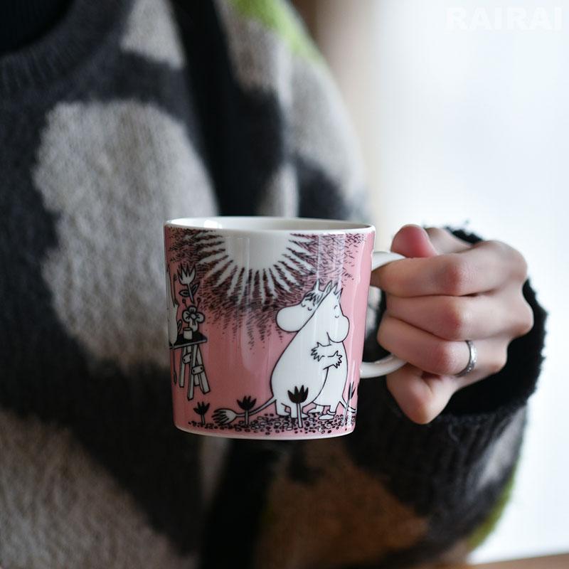 ARABIA（アラビア） ムーミン マグカップ 300ml クラシックマグ ラブ