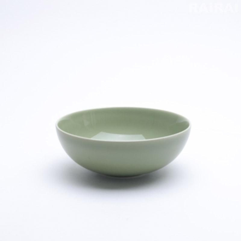 ARABIA（アラビア） ディーププレート 18cm セージグリーン 緑 ARABIA