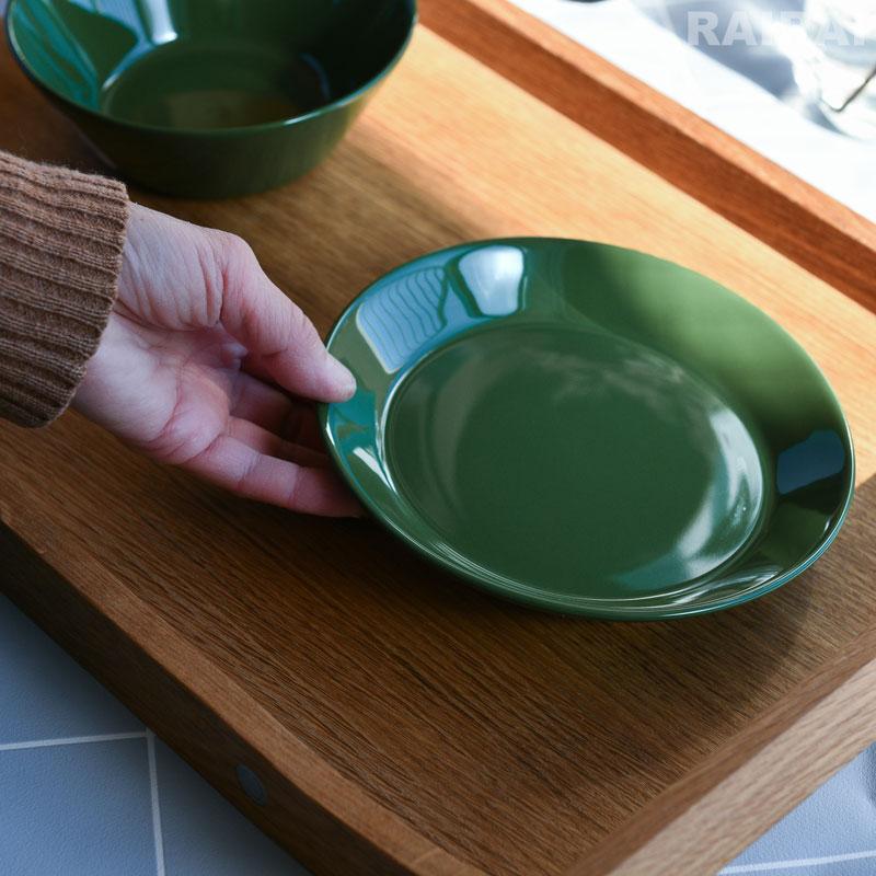 iittala（イッタラ） プレート 17cm ハンター グリーン ティーマ