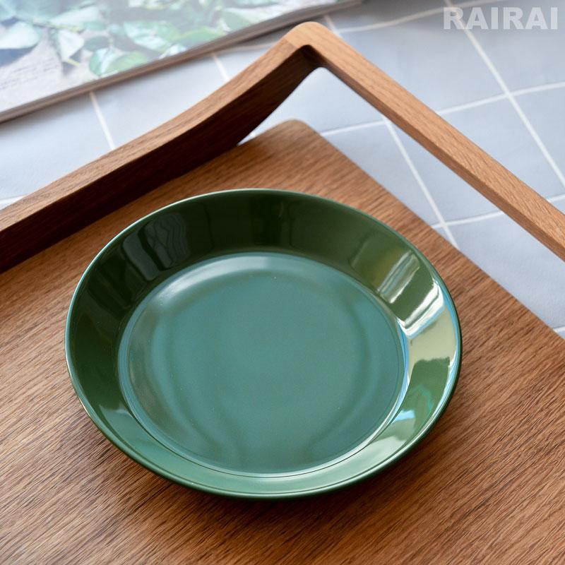 iittala（イッタラ） プレート 17cm ハンター グリーン ティーマ