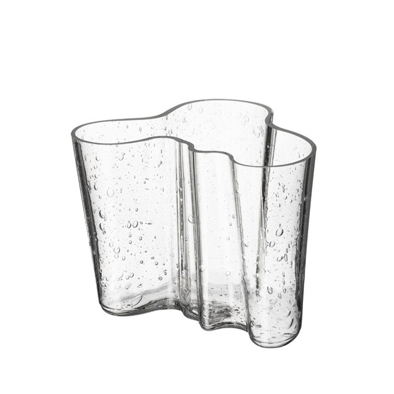 iittala（イッタラ） ベース 160mm バブル クリア アルヴァ・アアルト