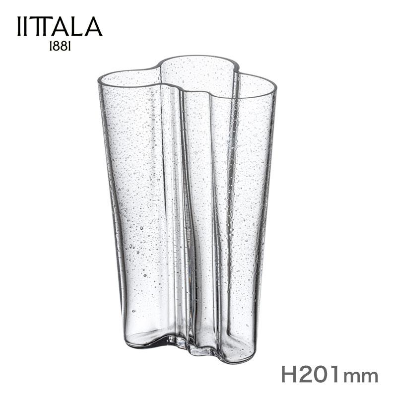 iittala（イッタラ） ベース 201mm バブル クリア アルヴァ・アアルト