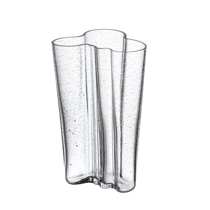 【廃盤品】アルヴァ・アアルト フラワーベース 201mm クリア イッタラ iittala（イッタラ） ベース 201mm バブル クリア アルヴァ・アアルト