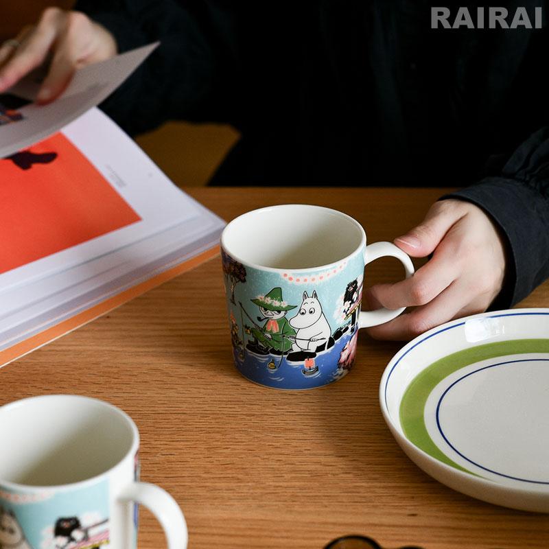 ARABIA（アラビア） ムーミン 日本限定 マグカップ 300ml シンプル