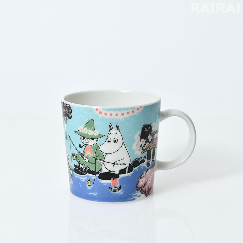 ARABIA（アラビア） ムーミン 日本限定 マグカップ 300ml シンプル
