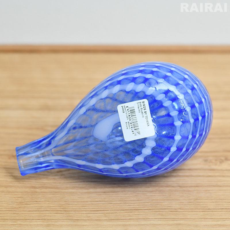 イッタラ　ルリコマドリ　置物　バード バード バイ トイッカ ルリコマドリiittala/Arabia|北欧食器の