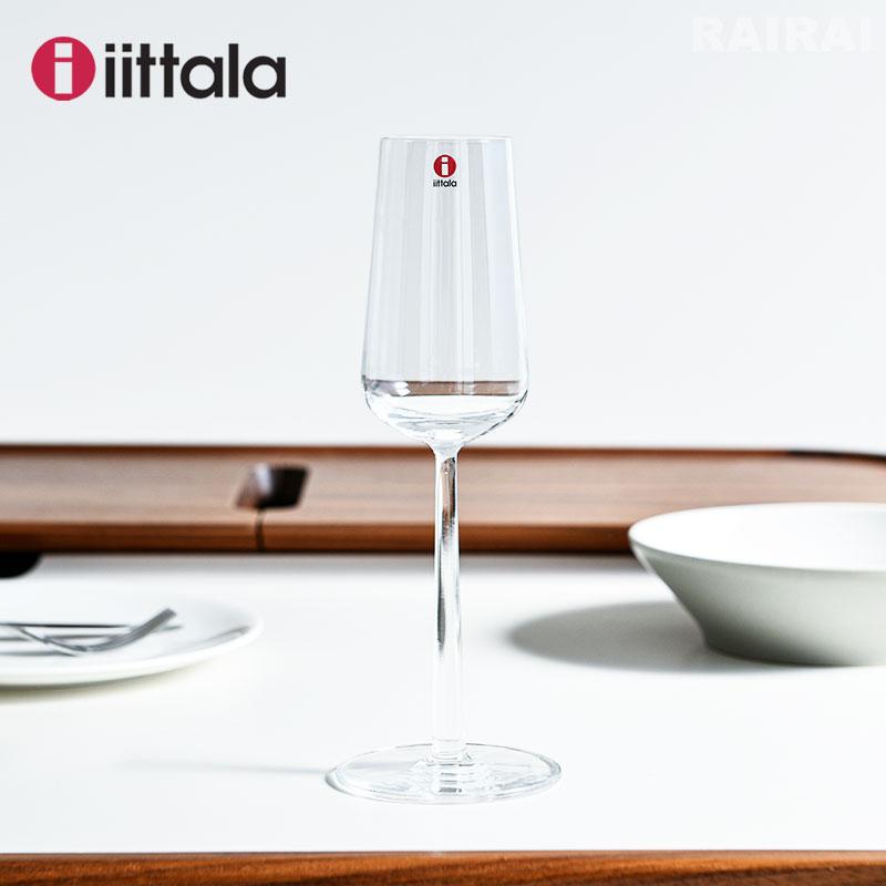 イッタラ シャンパン グラス 210ml エッセンス 1個 iittala Essence ステム フルート ガラス パーティー おしゃれ