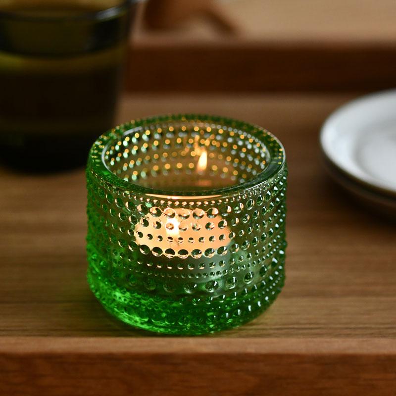 アラビア　キャンドルホルダー　ミナペルホネン　キャンドル　セット iittala 【限定復刻】 イッタラ カステヘルミ アップルグリーン