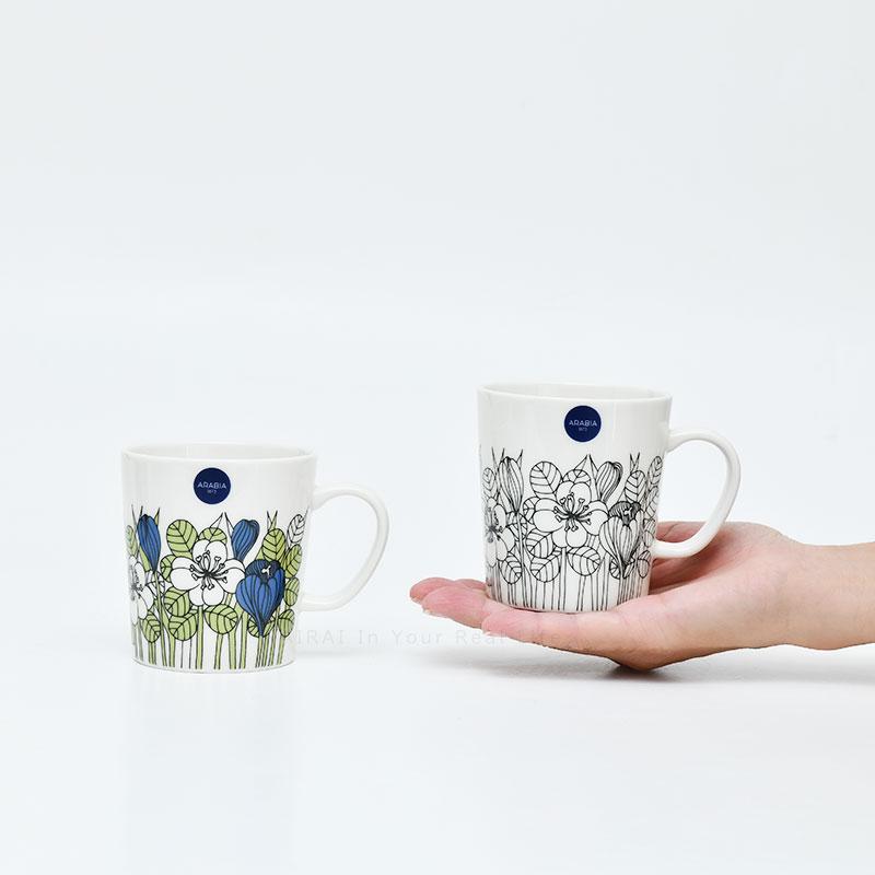 ARABIA - 新品3個セット ARABIA Krokus アラビア クロッカス マグカップ 楽天市場】アラビア クロッカス マグ 300ml グリーン / ARABIA