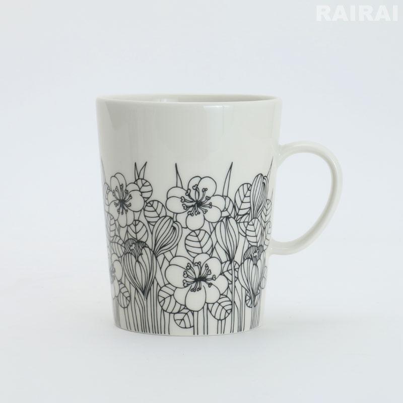 ARABIA アラビア マグカップ 500ml ビッグマグ クロッカス