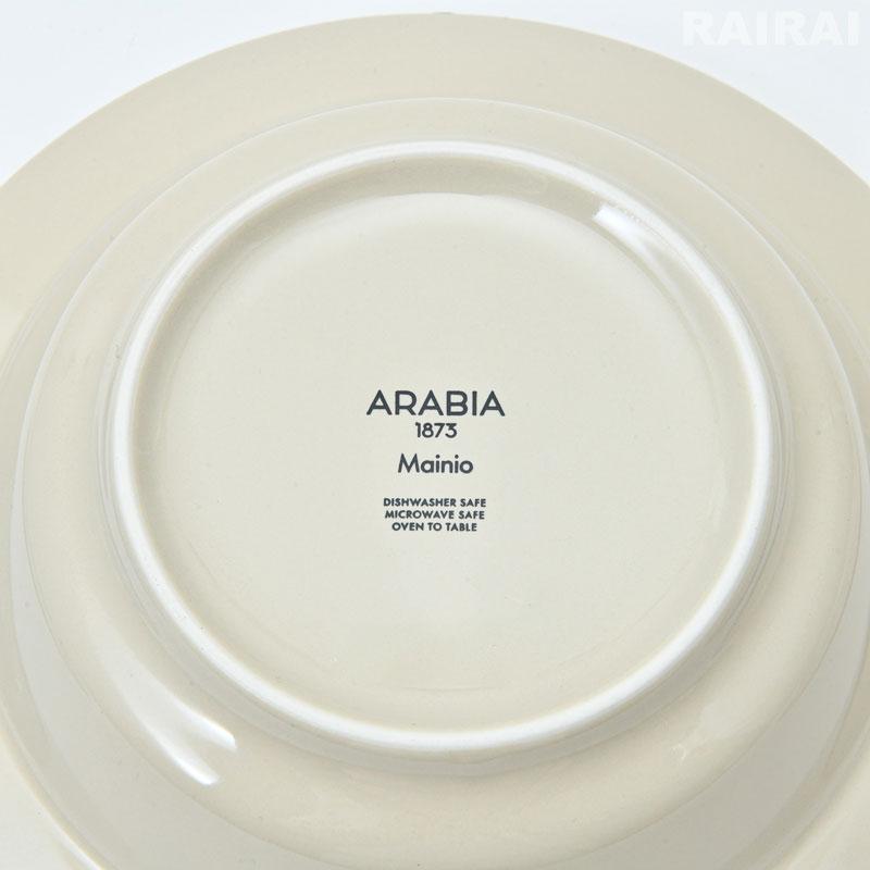 ARABIA（アラビア） リムディーププレート 22cm マイニオ ウィンター