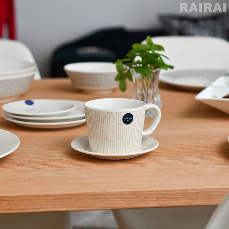 ARABIA カップ 4個セット ARABIA（アラビア） カップ＆ソーサー セット 1客 マイニオ
