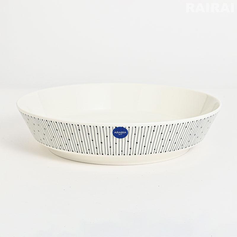 アラビア ディーププレート 23cm マイニオ サラストゥス ARABIA Mainio Sarastus iittala イッタラ ベージュ ブラック おしゃれ｜cds-r｜07