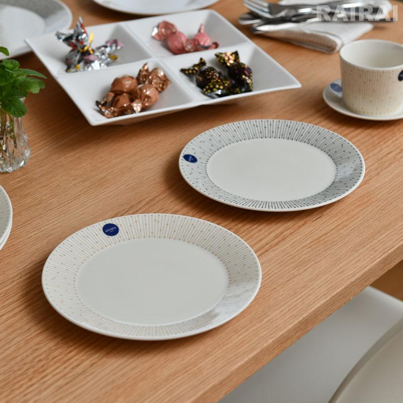 アラビア プレート 19cm マイニオ サラストゥス ARABIA Mainio Sarastus iittala イッタラ ベージュ ブラック おしゃれ｜cds-r｜07