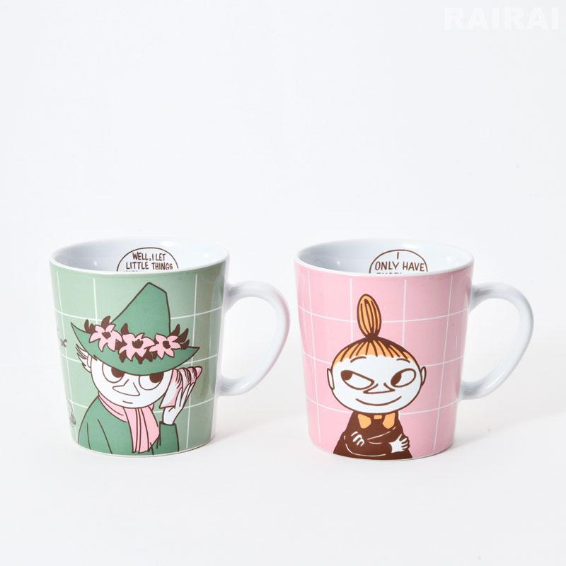 ARABIA（アラビア） ムーミン POP マグ ペア 300ml リトルミイ