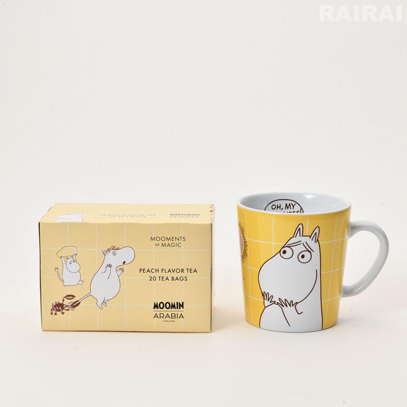 ARABIA（アラビア） ムーミン POP マグ＆ティーセット ムーミン