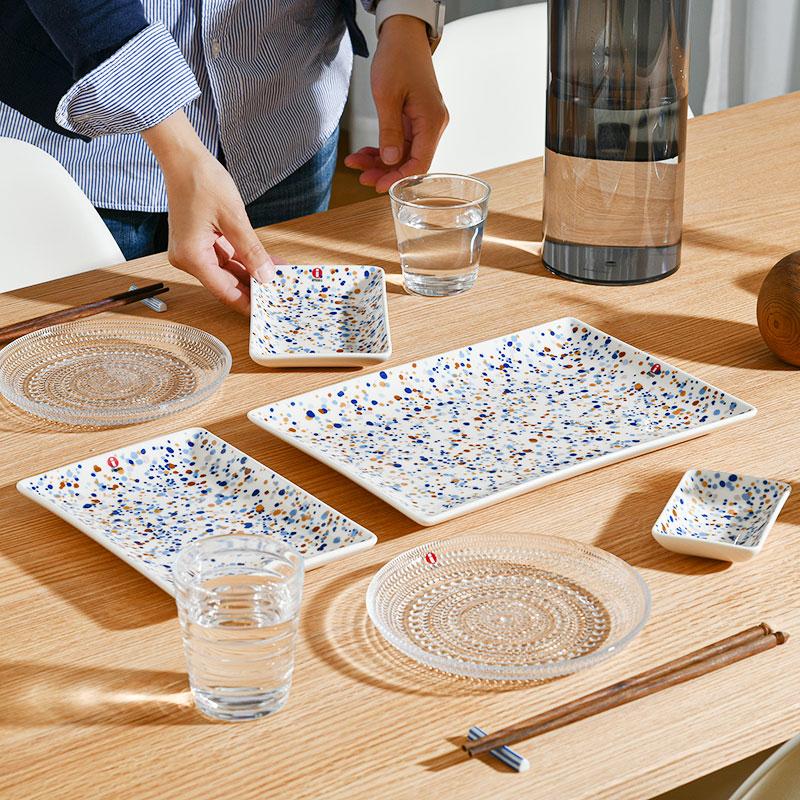 イッタラ A7 プレート オイバ トイッカ ヘレ ブルーブラウン 10cm iittala Oiva Toikka Helle おしゃれ かわいい｜cds-r｜08