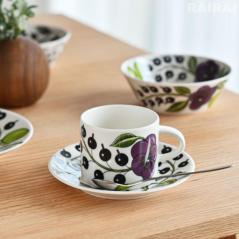 ARABIA アラビア コーヒーカップ＆ソーサー 180ml パラティッシ