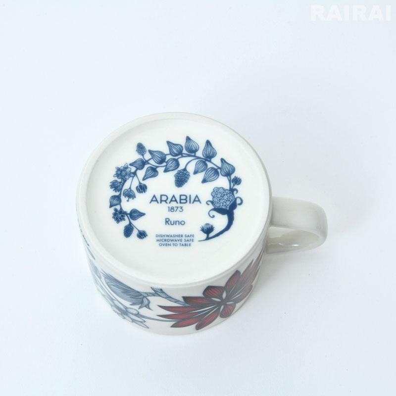 ARABIA アラビア カップ＆ソーサー 280ml 1客 コーヒーカップ