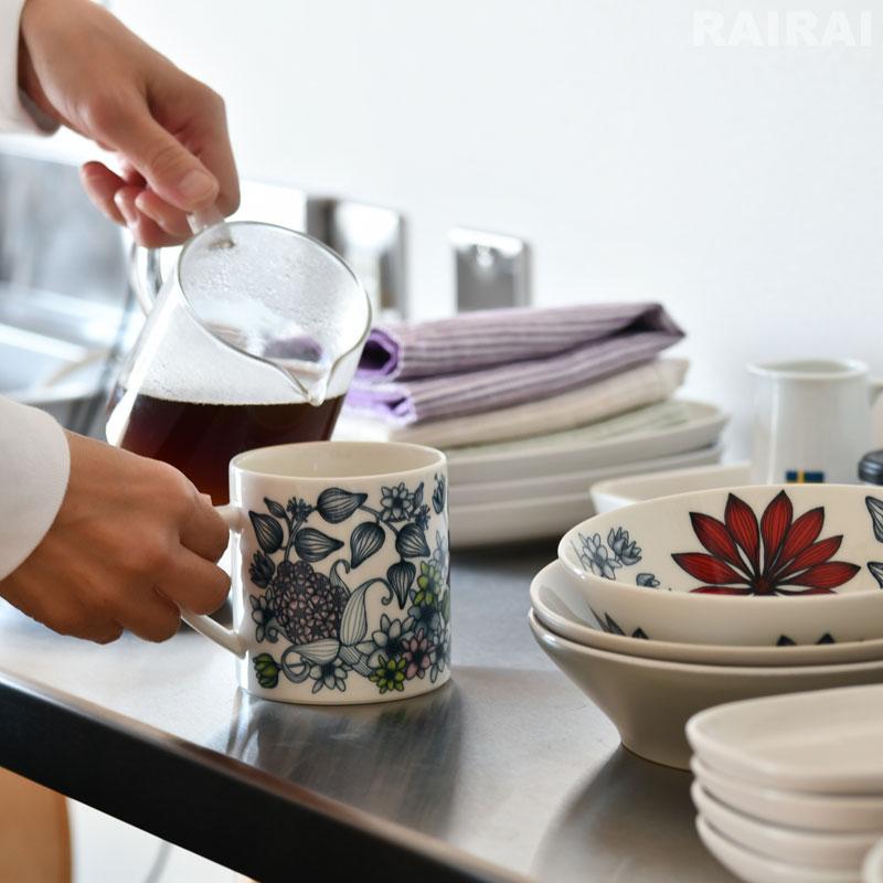 お値下げ　　アラビア ルノ サマーレイ　マグカップ　コーヒー　ティーカップ 楽天市場】アラビア ルノ サマーレイ カップ＆ソーサー 280ml 1