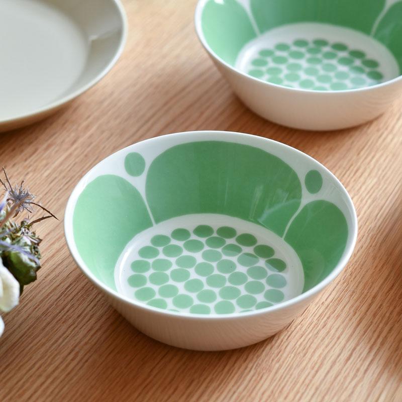 ARABIA スンヌンタイ ボウル4個セット ライトグリーン｜ARABIA