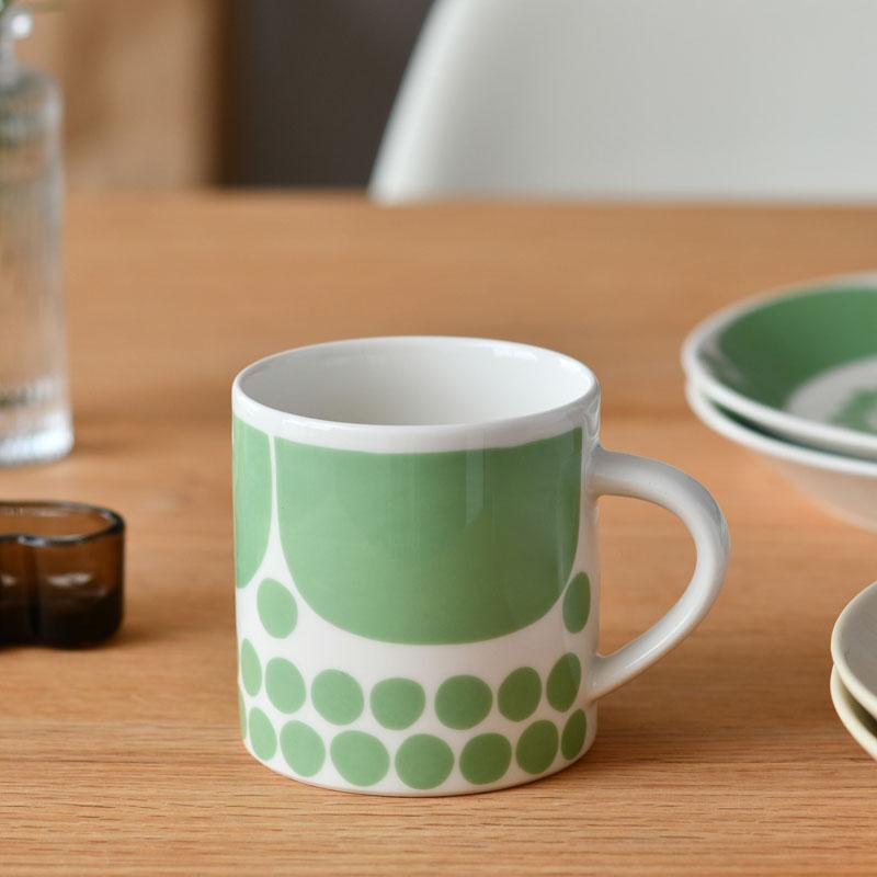 ARABIA（アラビア） マグカップ 350ml スンヌンタイ ライトグリーン