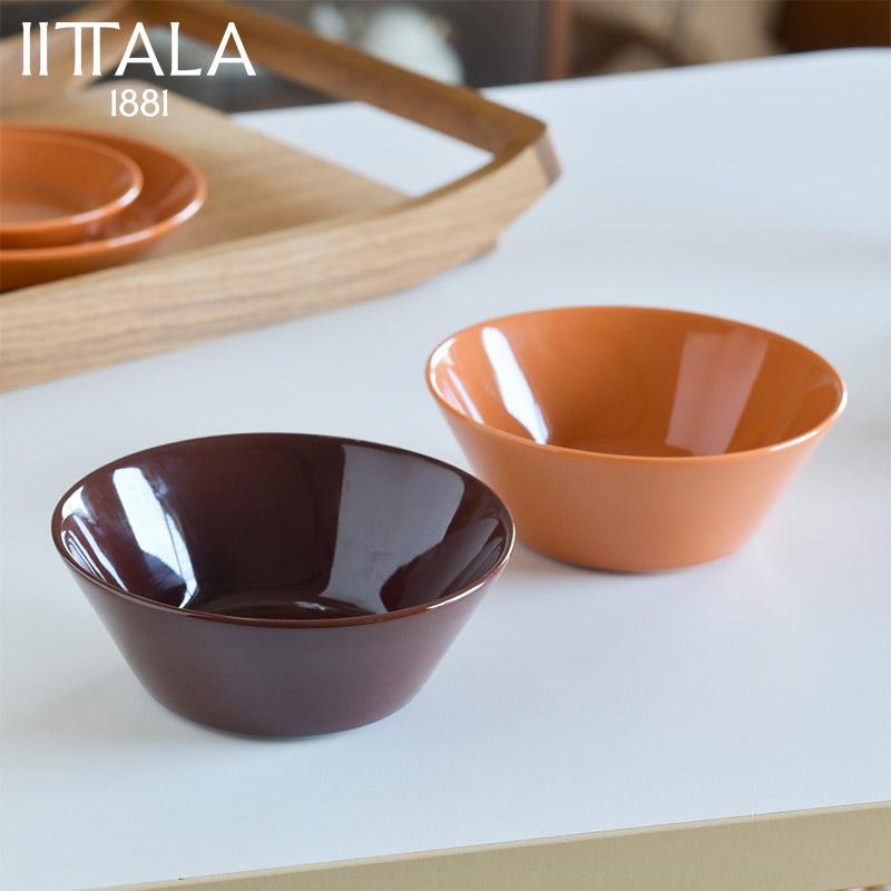 ティーマ イッタラ ボウル 15cm アンバー エスプレッソ iittala Teema