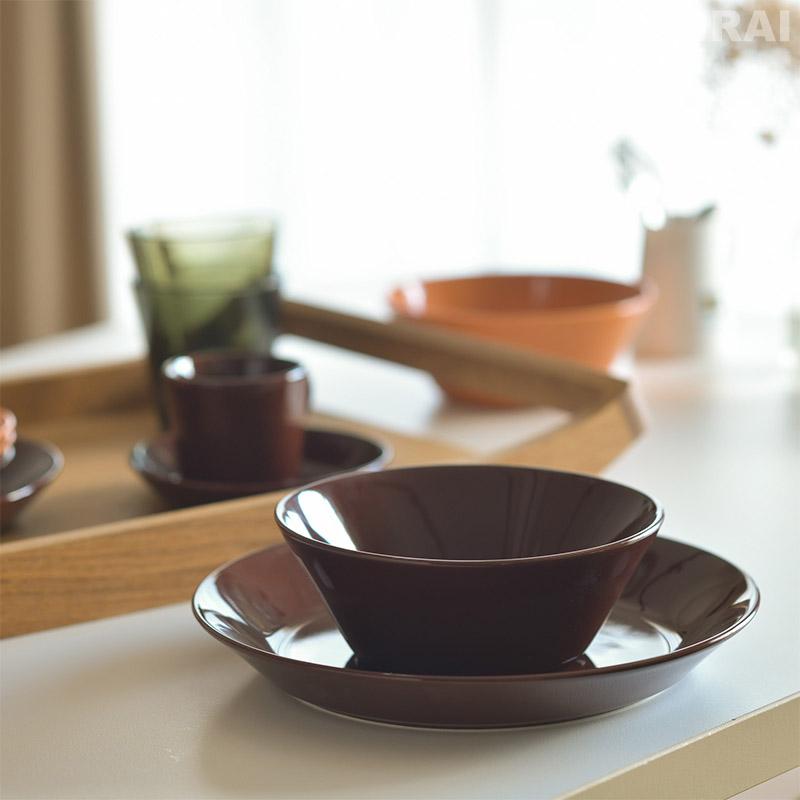 ティーマ イッタラ ボウル 15cm アンバー エスプレッソ iittala Teema