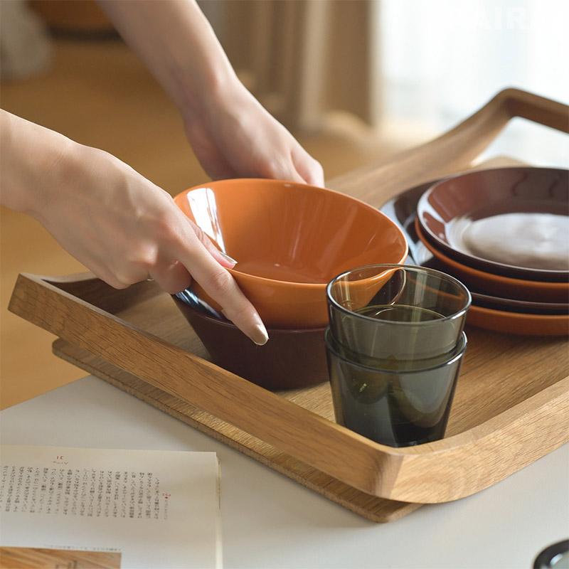 ティーマ イッタラ ボウル 15cm アンバー エスプレッソ iittala Teema