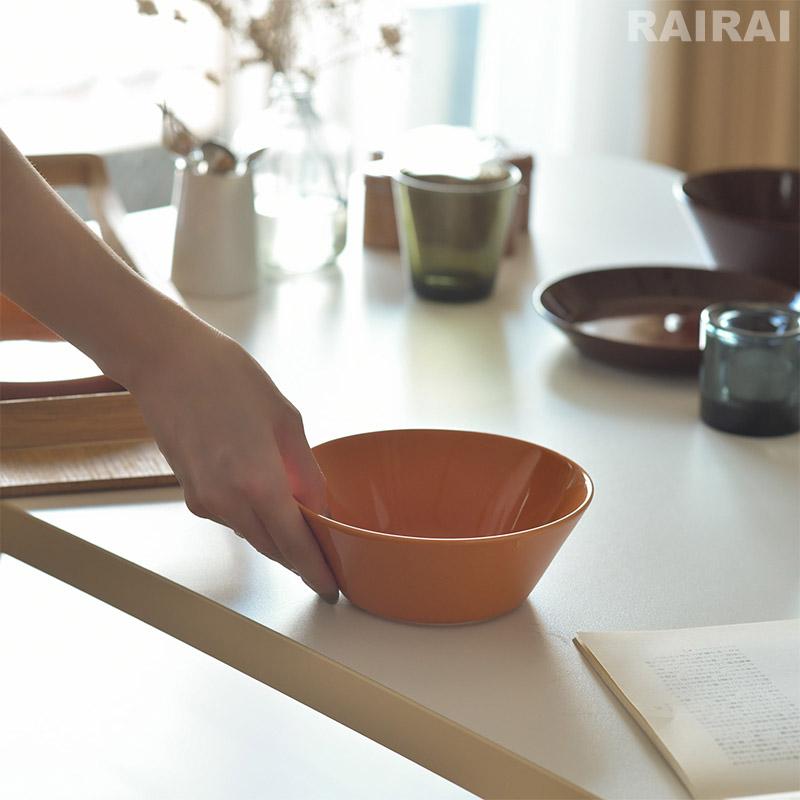 ティーマ イッタラ ボウル 15cm アンバー エスプレッソ iittala Teema