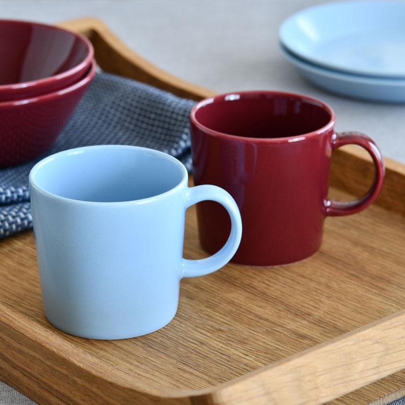 iittala（イッタラ） マグカップ 300ml アイスブルー チェリー