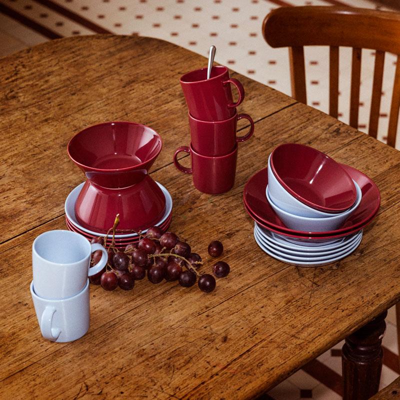 iittala（イッタラ） プレート 17cm アイスブルー チェリー ティーマ