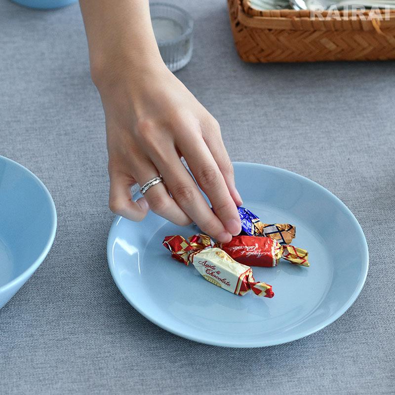 iittala（イッタラ） プレート 17cm アイスブルー チェリー ティーマ