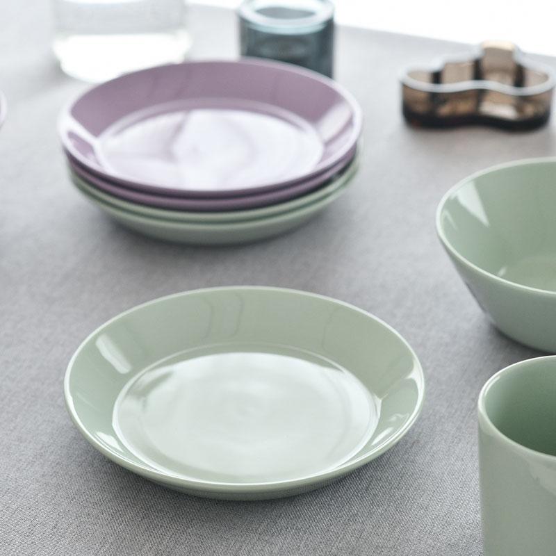 iittala イッタラ プレート 17cm ライトライラック セージ