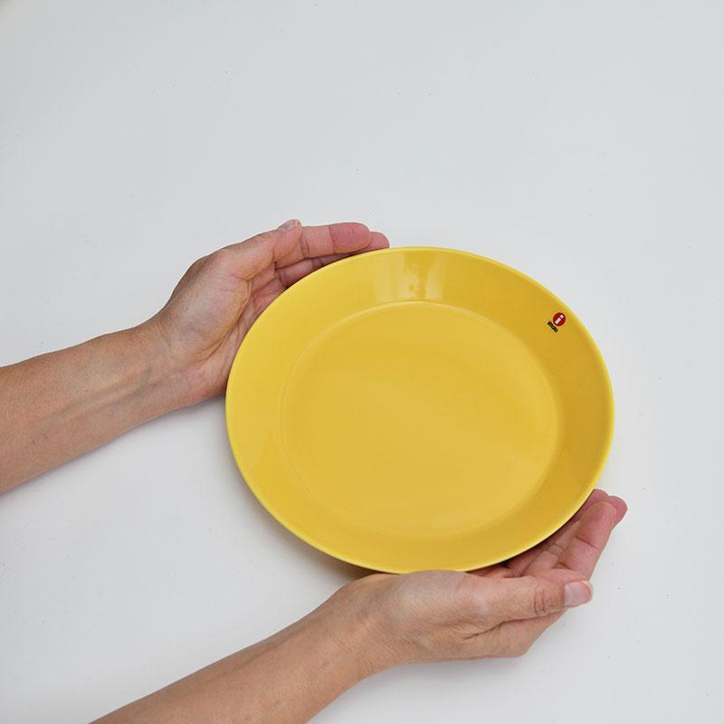 iittala イッタラ プレート 21cm ティーマ Teema レッド リネン ブルー