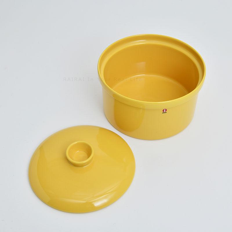 新品イッタラ　ティーマ　23ℓ蓋付ポット　 ハニー 新品イッタラ ティーマ 23ℓ蓋付ポット ハニー