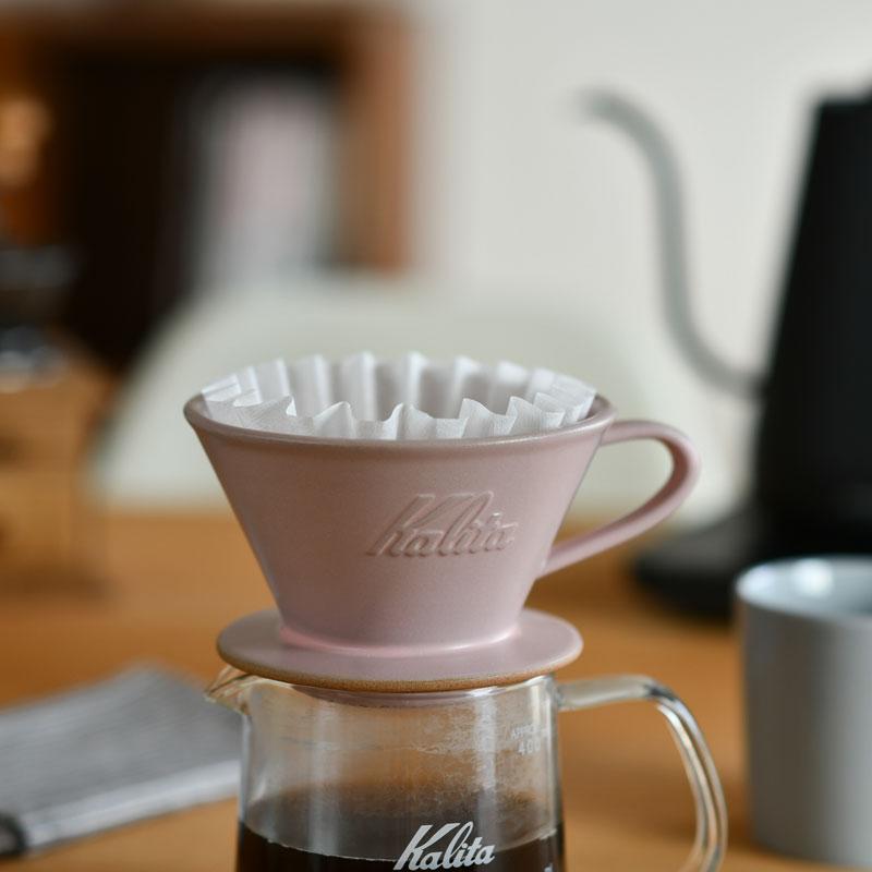 Kalita（カリタ） 美濃焼 ウェーブドリッパー MI-185 2〜4人用 みの