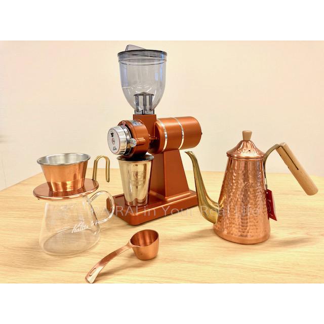 カリタ ウェーブ コーヒードリッパー DC-185 2〜4人用 銅 Kalita Made in TSUBAME｜cds-r｜08