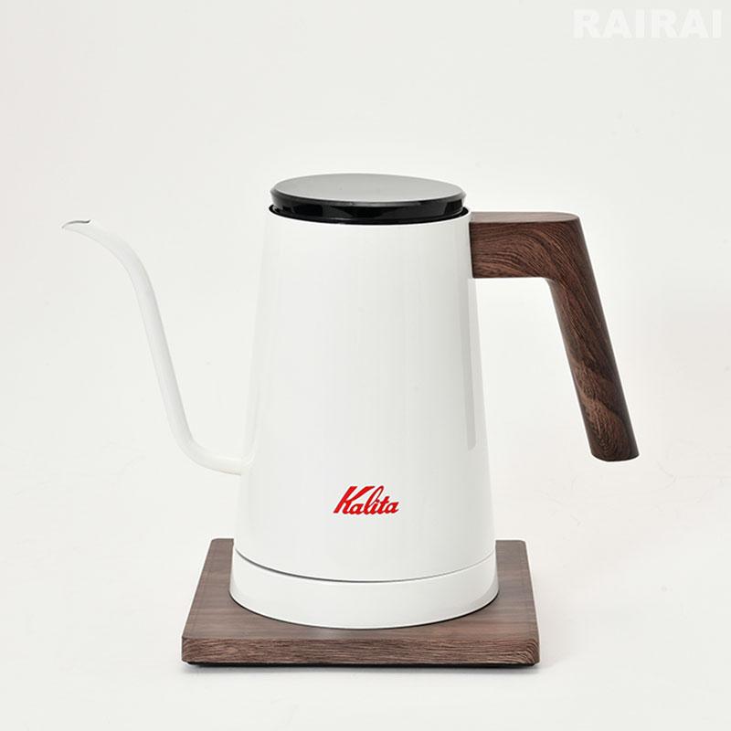 Kalita（カリタ） 電気式ドリップ専用ポット ホワイト ブラック