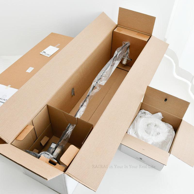 レクリント フロアランプ プラスチックシェード スノードロップ