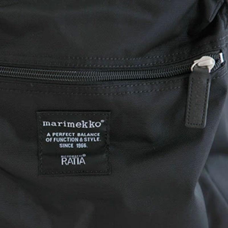 marimekko（マリメッコ） リュック バディ 黒 marimekko BUDDY